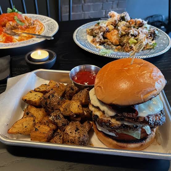 Bad Medicine signature dishes Vatican Burger
Bar Steak
Fried Caesar